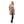 Load image into Gallery viewer, Beige Long Sleeve Patterned Winter Coat