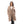 Load image into Gallery viewer, Beige Long Sleeve Patterned Winter Coat