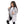 Load image into Gallery viewer, Press Button Closure Hoodie Neck Girls Jacket - Light Grey