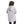 Load image into Gallery viewer, Press Button Closure Hoodie Neck Girls Jacket - Light Grey