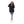 Load image into Gallery viewer, Navy Blue Fly Zipper Polyester Jacket