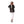 Load image into Gallery viewer, Polyester Buttoned Black Jacket With Pockets