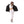 Load image into Gallery viewer, Polyester Buttoned Black Jacket With Pockets