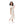 Load image into Gallery viewer, Floral _V-Neck_Midi_Dress_white