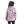 Load image into Gallery viewer, Slip On Self Pattern Girls Hoodie - Purple, Black & White