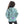 Load image into Gallery viewer, Slip On Self Pattern Girls Hoodie - Mint Green, Black & White
