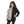 Load image into Gallery viewer, Regular Fit Multi-Pattern Girls Hoodie - Black, White, Pink