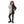 Load image into Gallery viewer, Regular Fit Multi-Pattern Girls Hoodie - Black, White, Pink