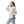 Load image into Gallery viewer, Printed Oversized Hoodie With Drawstrings-Black