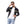 Load image into Gallery viewer, Fly Zipper Navy Blue Patterned Pullover