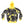 Load image into Gallery viewer, Black Printed Hoodie With Drawstrings