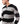 Load image into Gallery viewer, Black & Grey Slip On With Buttons Pullover