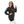 Load image into Gallery viewer, Black Oversized Knitted Sweatshirt