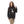 Load image into Gallery viewer, Crazy Goose&#39; Printed Hooded Neck Black Pullover
