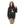 Load image into Gallery viewer, Crazy Goose' Printed Hooded Neck Black Pullover