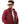 Load image into Gallery viewer, Dark Red Fly Zipper Patterned Jacket