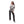 Load image into Gallery viewer, Printed Grey Rounded Neck Loose Fit Sweatshirt