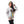Load image into Gallery viewer, Heather Grey Printed Oversized Sweatshirt