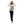 Load image into Gallery viewer, Printed Slip On Off White Cotton Pullover