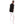 Load image into Gallery viewer, Black Buttoned Mandarin Collar Polyester Coat