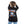 Load image into Gallery viewer, Black Printed Loose Fitted Sweatshirt