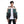 Load image into Gallery viewer, Double Face Waterproof Black Bomber Jacket