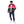 Load image into Gallery viewer, Zipper Closure Double Face Waterproof Jacket - Navy Blue, Red & White