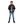 Load image into Gallery viewer, Quilted Pattern Two Zippered Pockets Boys Jacket - Black