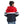 Load image into Gallery viewer, Zipper Closure Double Face Waterproof Boys Jacket - Navy Blue, Red & White