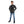 Load image into Gallery viewer, Self Pattern Long Sleeves Worm Boys Hoodie - Grey, White & Black