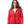 Load image into Gallery viewer, Red Fly Zip Polyester Jacket