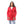 Load image into Gallery viewer, Red Fly Zip Polyester Jacket