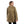 Load image into Gallery viewer, Zipper Closure Padded Balmacaan Jacket - Khaki Brown
