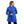 Load image into Gallery viewer, Zipper Closure Padded Balmacaan Jacket - Royal Blue