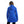 Load image into Gallery viewer, Zipper Closure Padded Balmacaan Jacket - Royal Blue