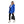 Load image into Gallery viewer, Zipper Closure Padded Balmacaan Jacket - Royal Blue