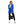 Load image into Gallery viewer, Zipper Closure Padded Balmacaan Jacket - Royal Blue