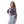 Load image into Gallery viewer, Navy Blue Printed Cropped Jacket