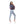Load image into Gallery viewer, Navy Blue Printed Cropped Jacket