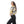 Load image into Gallery viewer, Cropped Multicolour Printed Fly Zipper Jacket