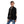 Load image into Gallery viewer, Long Sleeves Zipper Closure Boys Sweatshirt - Black & Beige
