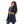 Load image into Gallery viewer, Hoodie Neck Hidden Zipper Closure Girls Jacket - Navy Blue