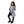Load image into Gallery viewer, Hoodie Neck Hidden Zipper Closure Girls Jacket - Grey