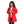 Load image into Gallery viewer, Hoodie Neck Hidden Zipper Closure Girls Jacket - Red