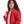 Load image into Gallery viewer, Hoodie Neck Hidden Zipper Closure Girls Jacket - Red