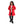 Load image into Gallery viewer, Hoodie Neck Hidden Zipper Closure Girls Jacket - Red