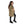Load image into Gallery viewer, Hoodie Neck Hidden Zipper Closure Girls Jacket - Dark Beige