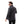 Load image into Gallery viewer, Grey Buttoned Mandarin Collar Coat
