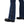 Load image into Gallery viewer, Side Buttons Closure Flare Leg Jeans Pants - Navy Blue