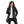 Load image into Gallery viewer, Zipper Closure Long Sleeves Girls Jacket - Black